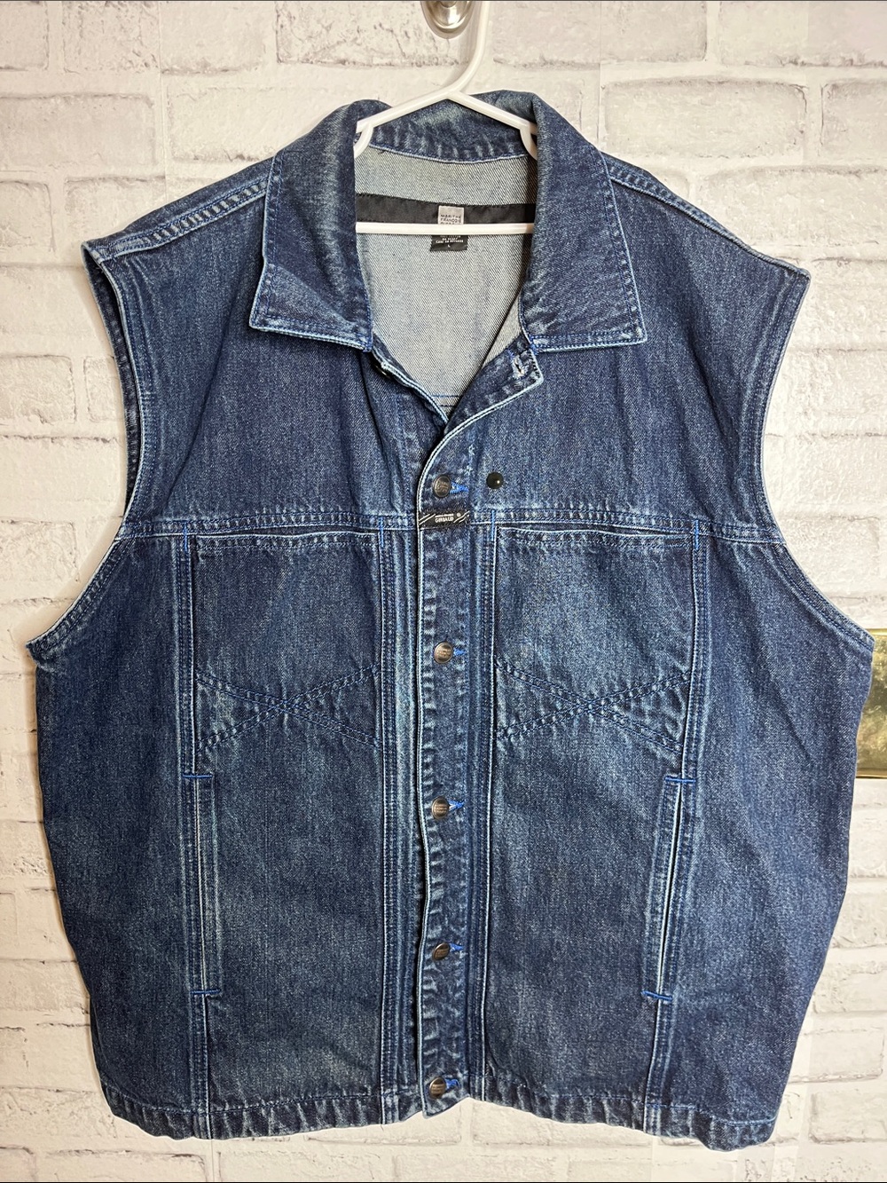 Marithe Francois Girbaud denim vest